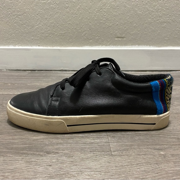 Patos El PrimeroQ Leather Sneakers Men’s 7 Women 9 EU 39 Black Shoes Peruvian